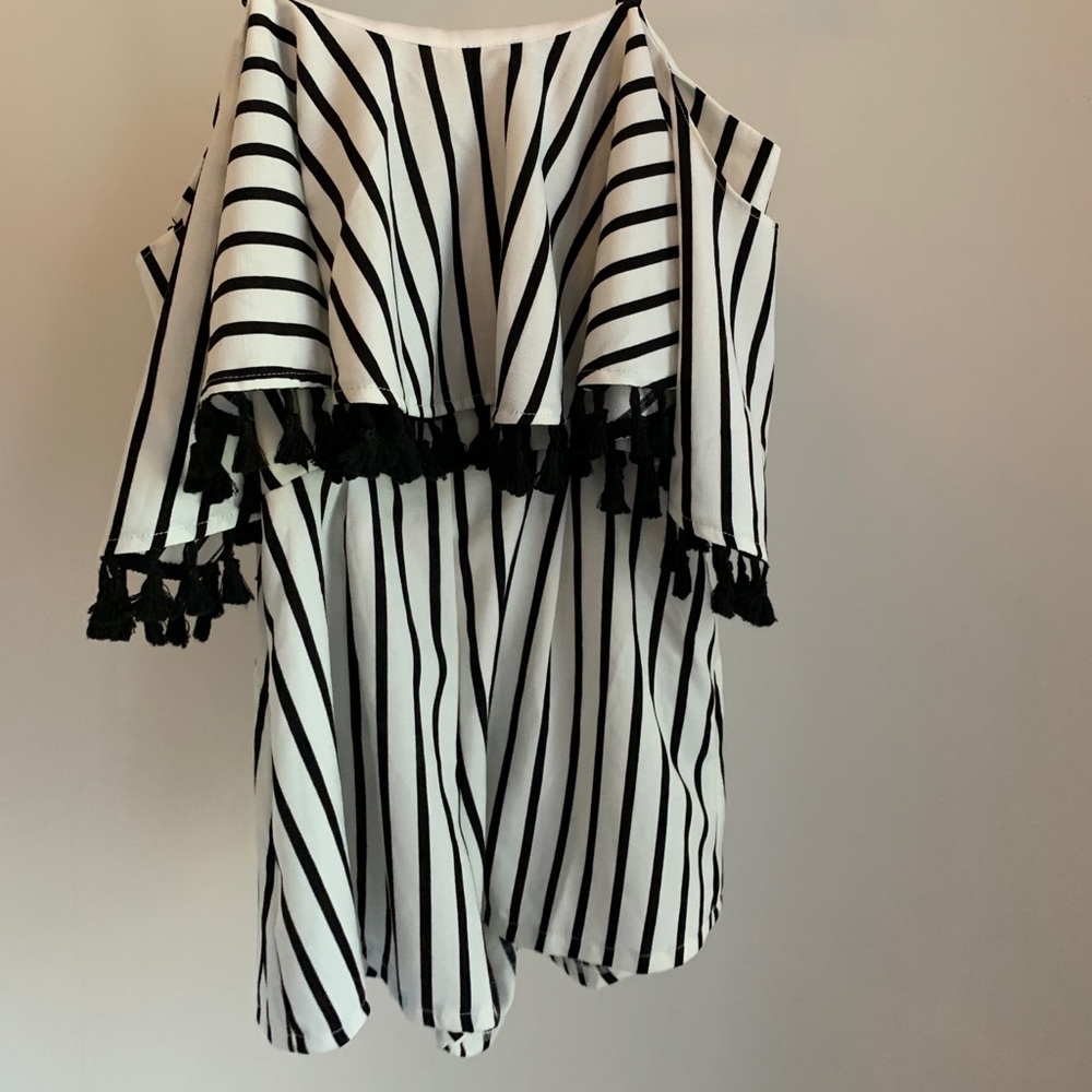 Caren Forbes Off the shoulder romper